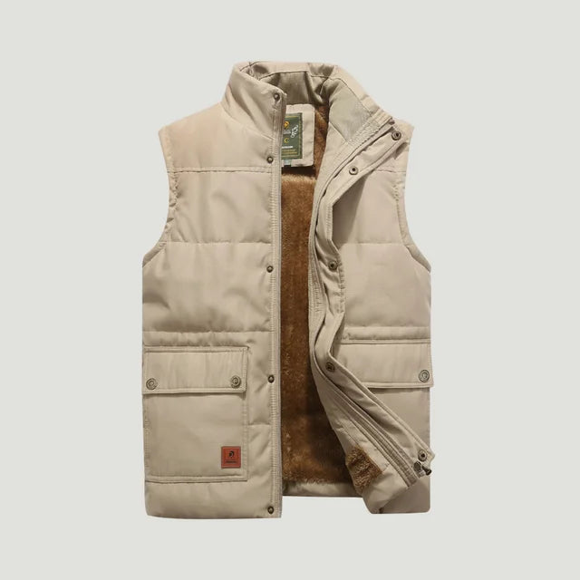 PHILLIP - VEST FLEECE COAT