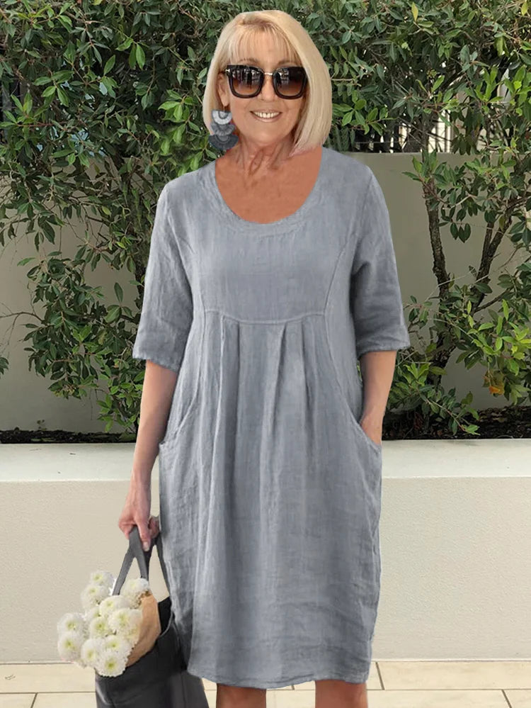 BRIANNA • OVERSIZED DRESS WITH POCKETS