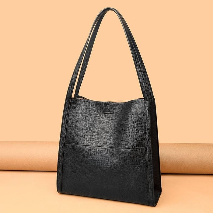 Handmade Shoulder Bag in Vegan Leather