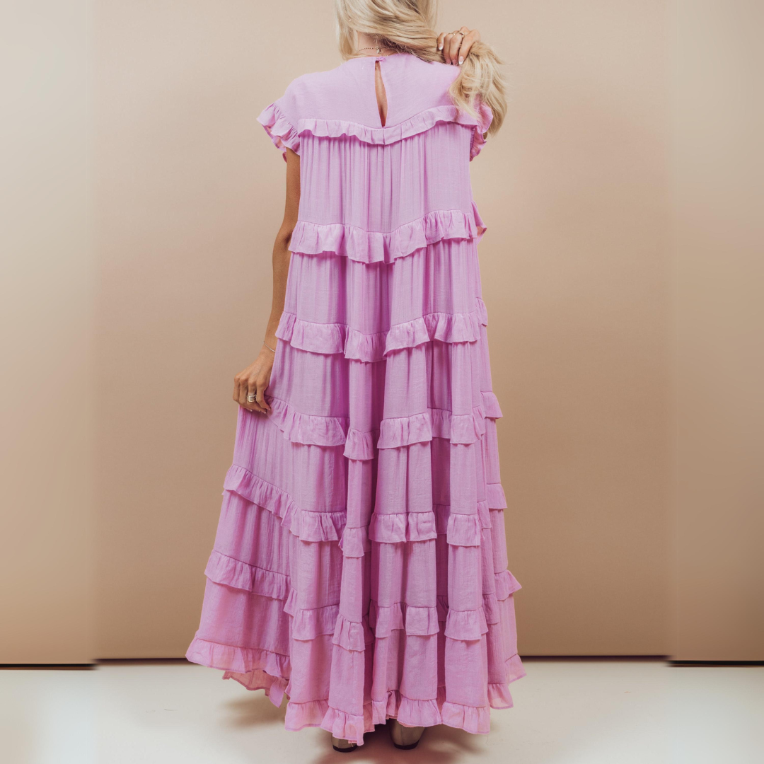 Betty Ruffle Tiered Dress