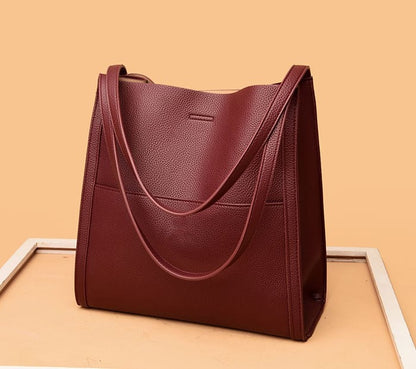Handmade Shoulder Bag in Vegan Leather