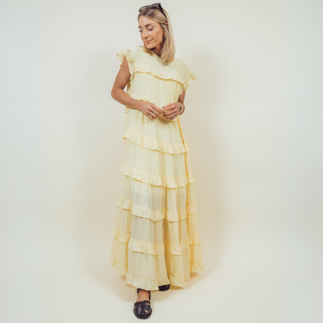 Betty Ruffle Tiered Dress
