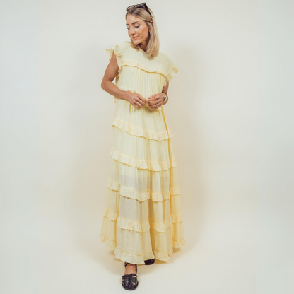 Betty Ruffle Tiered Dress