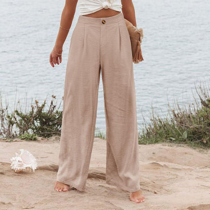 Milda - High-Waist Palazzo Trousers