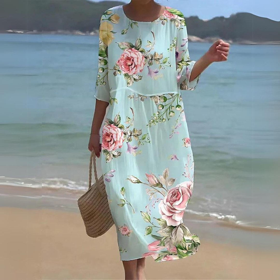 Martha - Elegant Floral Dress