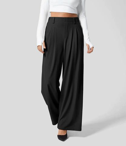 Peppy - High Waisted Waffle Pants