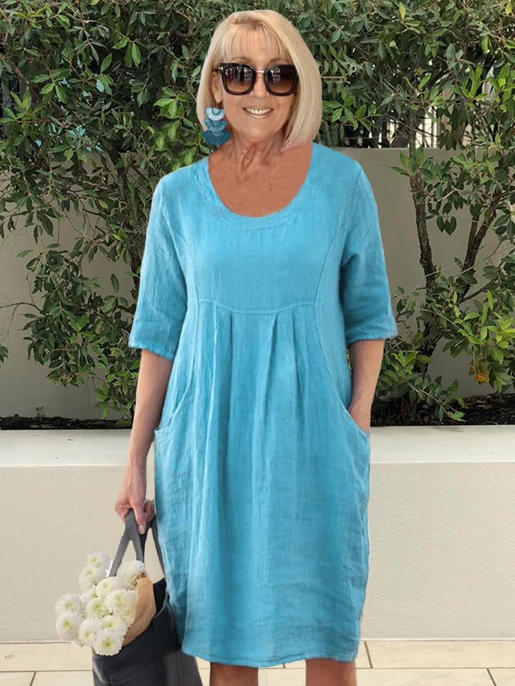 BRIANNA • OVERSIZED DRESS WITH POCKETS