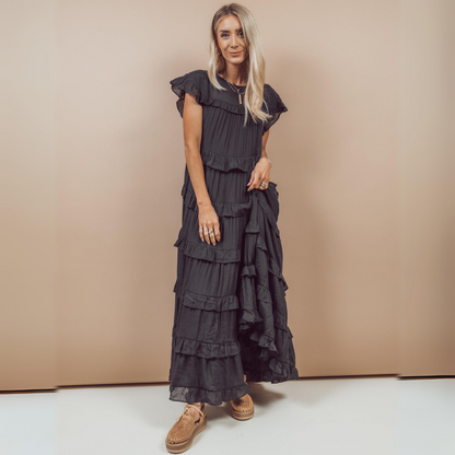 Betty Ruffle Tiered Dress
