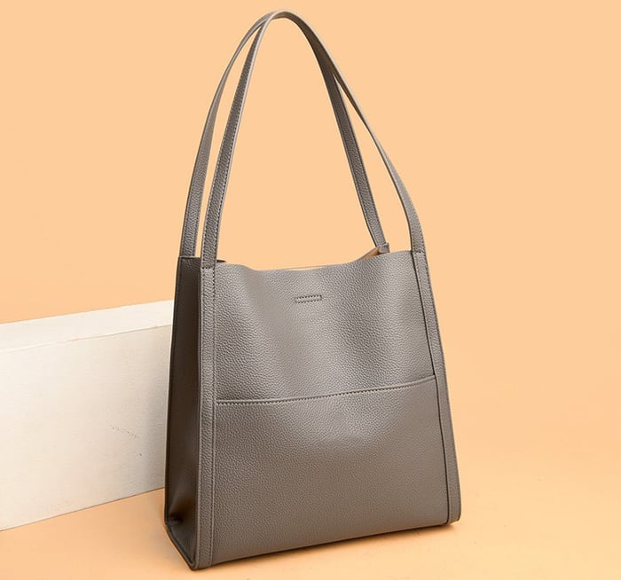 Handmade Shoulder Bag in Vegan Leather