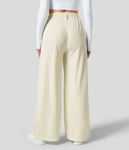 Peppy - High Waisted Waffle Pants