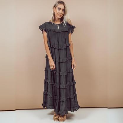 Betty Ruffle Tiered Dress