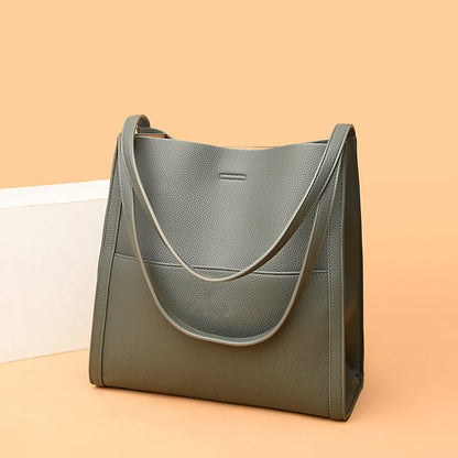 Handmade Shoulder Bag in Vegan Leather