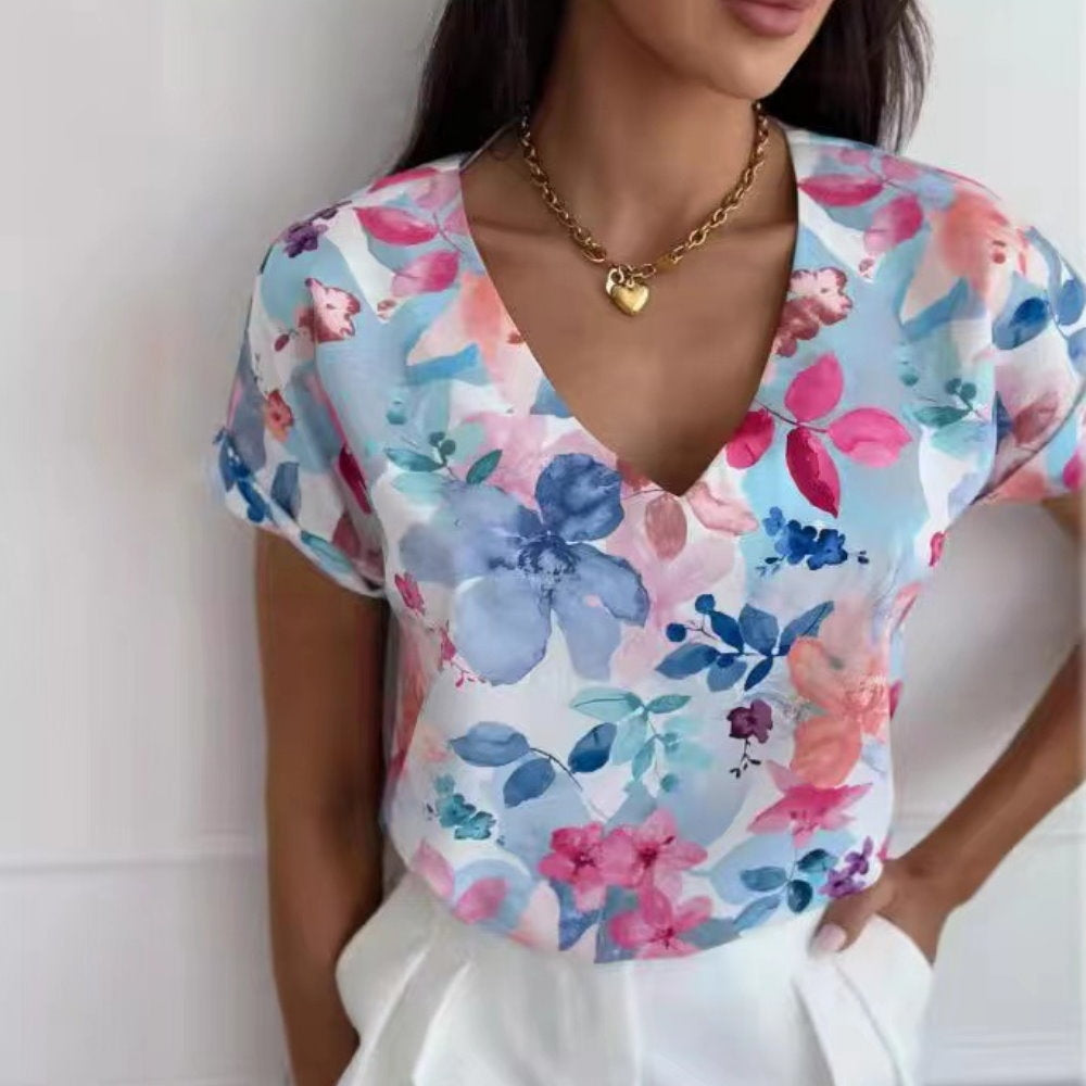 Sophie - Floral Print Blouse