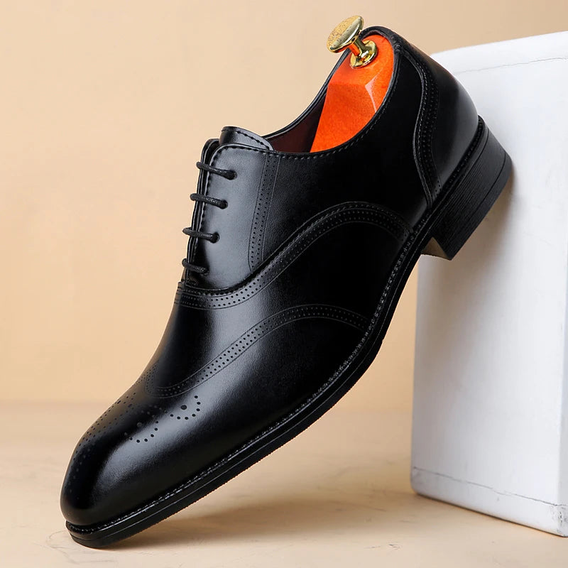 Manór - Leather Oxford Shoes