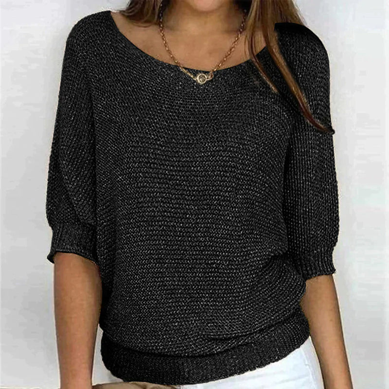 May | Stylish Cross Knit Pullover