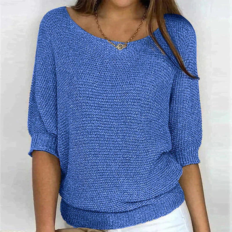 May | Stylish Cross Knit Pullover