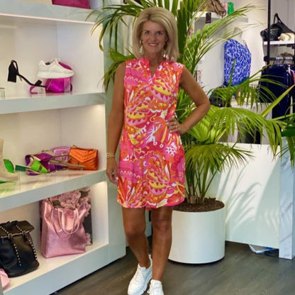 Eden - Sleeveless V-Neck Dress