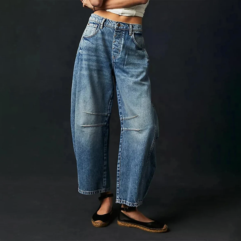 Riley - Wide-Leg Comfort Jeans