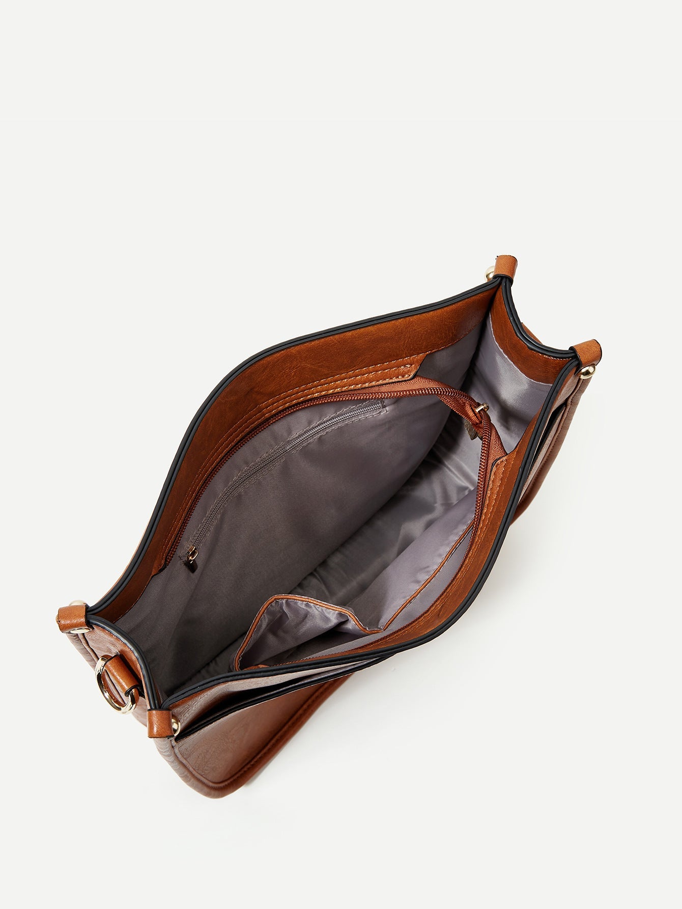 Adele - Leopard Faux Leather Crossbody Bag