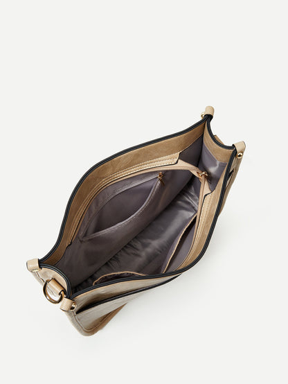 Adele - Leopard Faux Leather Crossbody Bag