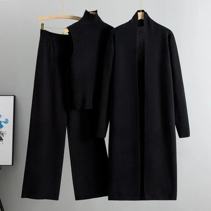 Catharyn - Autumn Three Piece Knitted Set