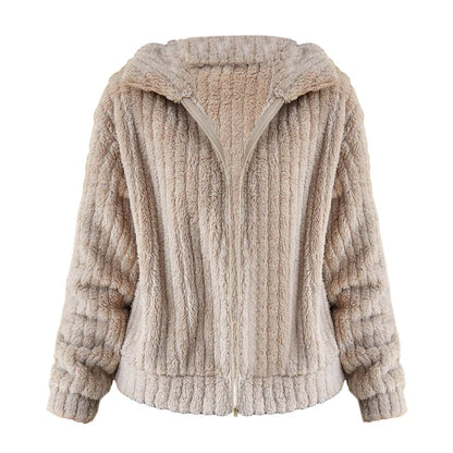 Nadia - Casual Plush Cardigan