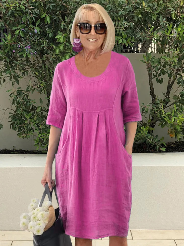 BRIANNA • OVERSIZED DRESS WITH POCKETS