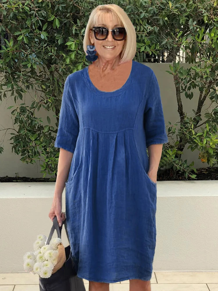 BRIANNA • OVERSIZED DRESS WITH POCKETS