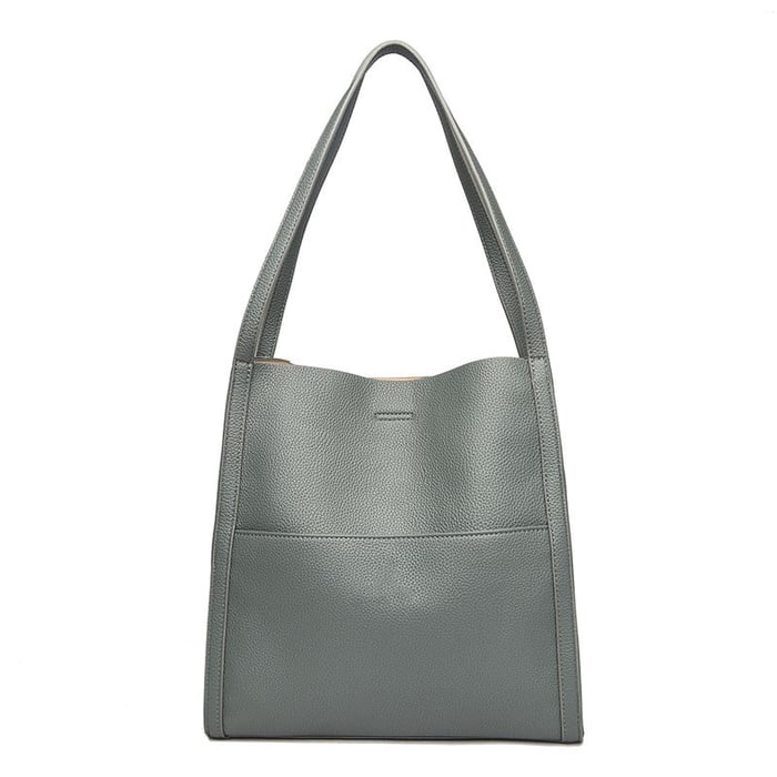 Handmade Shoulder Bag in Vegan Leather