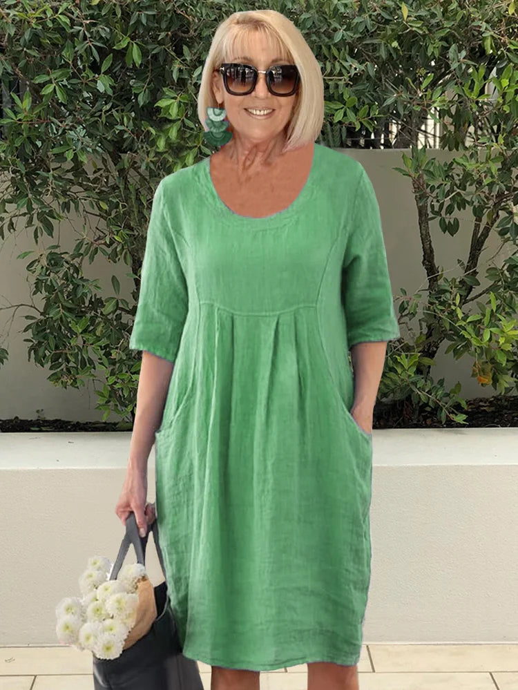 BRIANNA • OVERSIZED DRESS WITH POCKETS