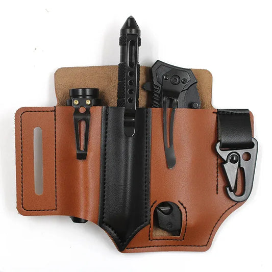 TACTICAL GEAR LEATHER UTILITY POUCH