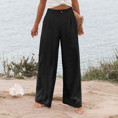 Milda - High-Waist Palazzo Trousers