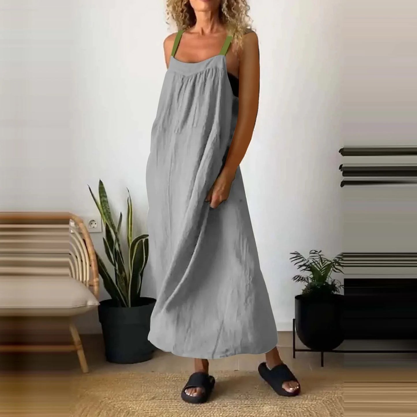 Harriet - Boho Style Relaxed Sling Dress