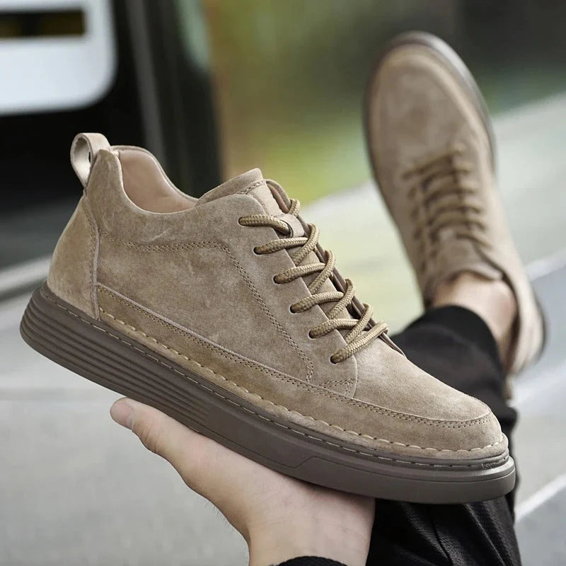 Caius Genuine Leather Sneakers
