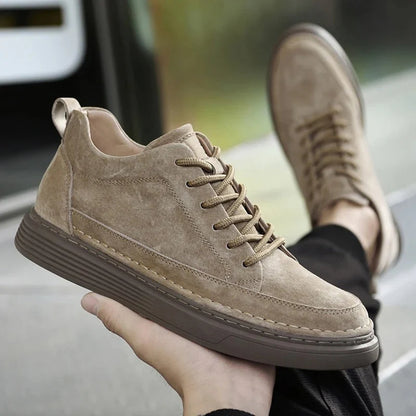 Caius Genuine Leather Sneakers