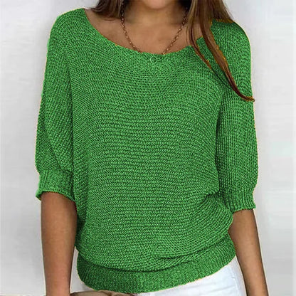 May | Stylish Cross Knit Pullover