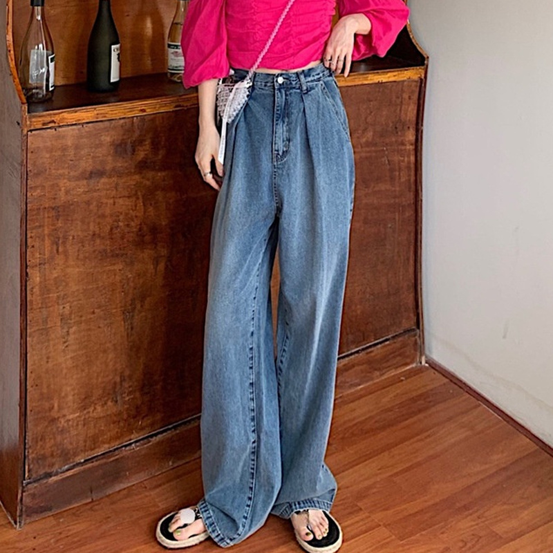 Julissa - Washed Raw Denim Jeans