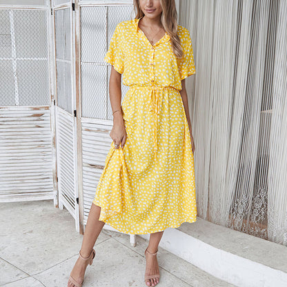 Casual Flowy Bohemian Dress Skirt