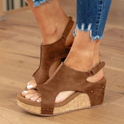 ESTHER wedge heel | Walk safely and pain-free this summer