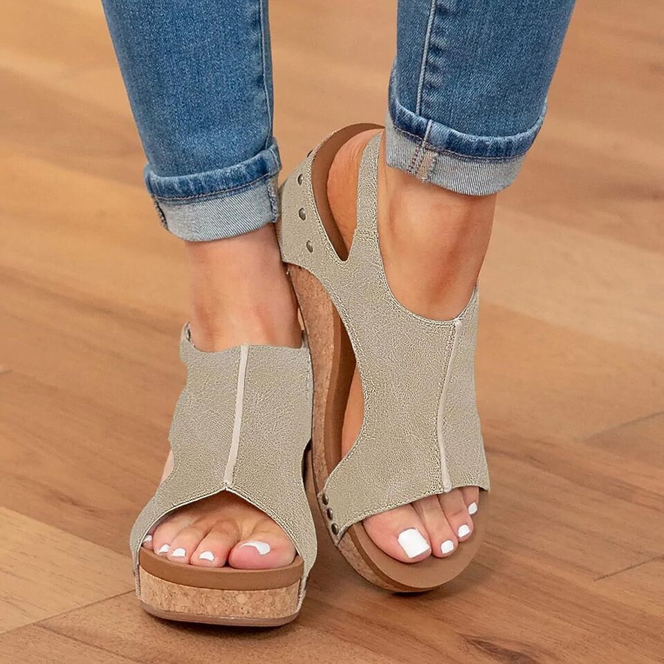 ESTHER wedge heel | Walk safely and pain-free this summer