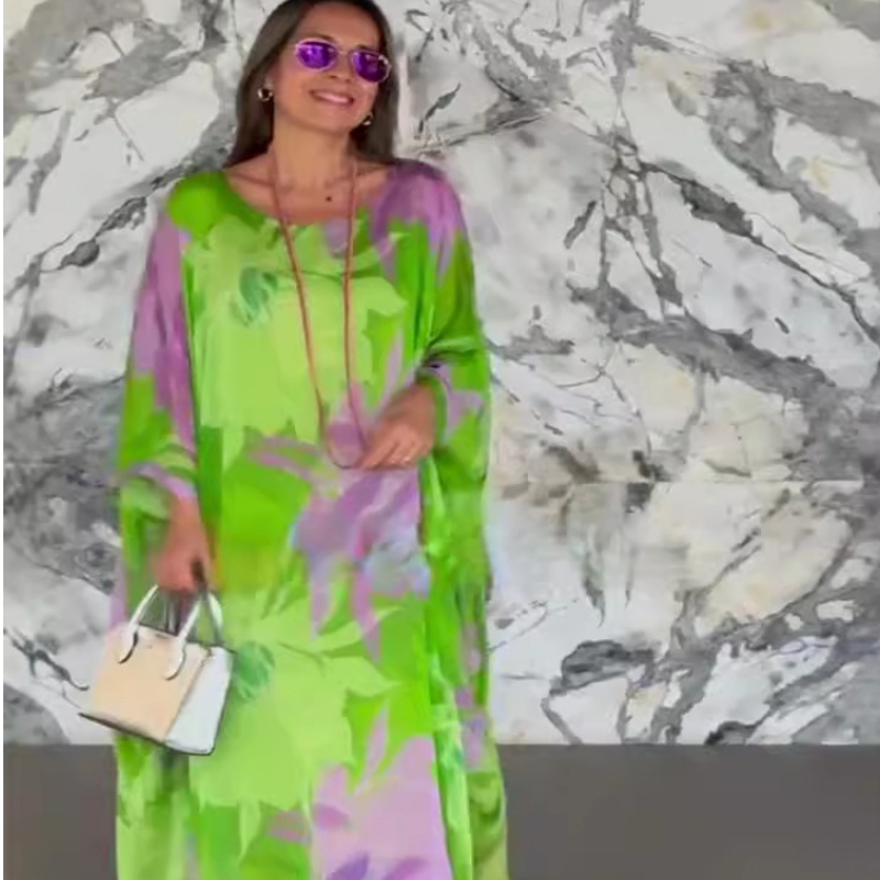 Martha - Elegant Silk Chiffon Dress