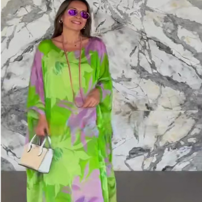 Martha - Elegant Silk Chiffon Dress