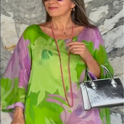 Martha - Elegant Silk Chiffon Dress