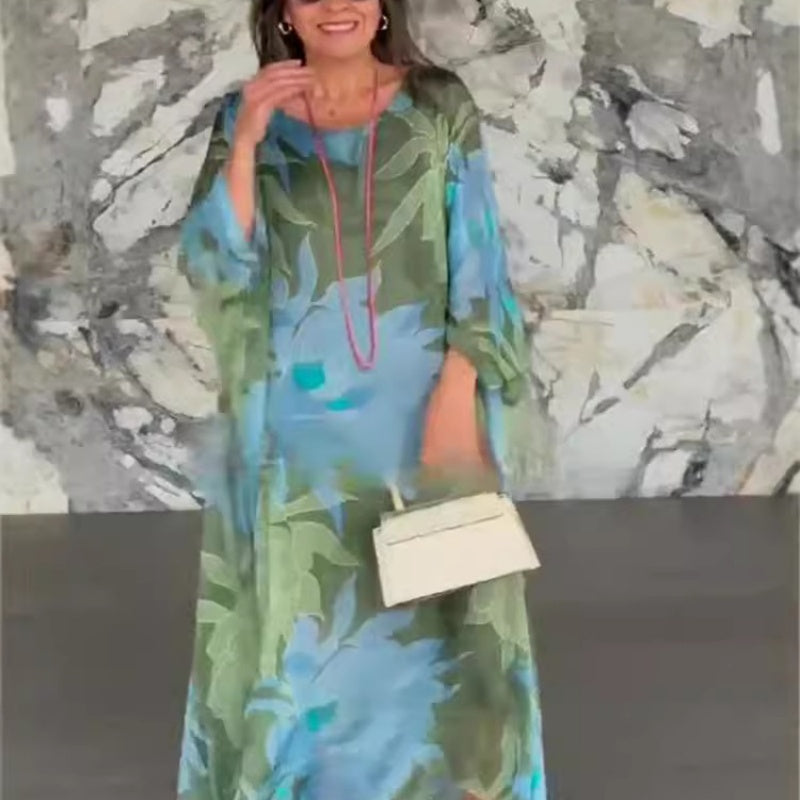 Martha - Elegant Silk Chiffon Dress